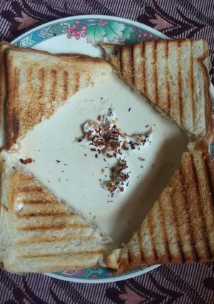 A picture of Mayo sandwich.