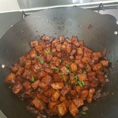 A picture of Chilli paneer....