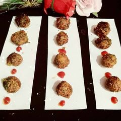 A picture of Methi Manchurian.