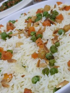 صورة لوصفة أرز بالخضار