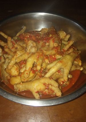 Foto resep Ceker masak pedas