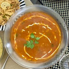 A picture of Tomato soup.