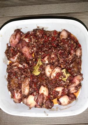 Foto resep Sambel cumi pedas simpel