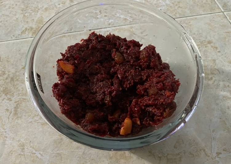 Easiest Way to Make Quick Beetroot Halwa