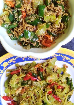 Foto resep Tumis pare + teri