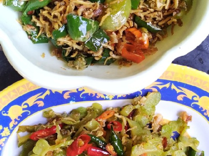 Resep Tumis pare + teri yang Enak