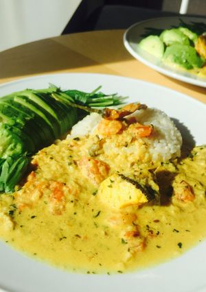 A picture of Fish Curry.