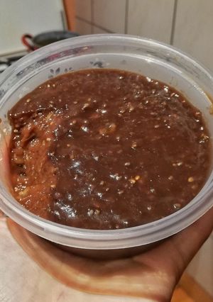 Vegán kakaós "banánpuding" recept fotója