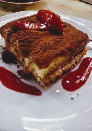 Una foto de Tiramisú Con Vainillas Sin TACC Sin Gluten