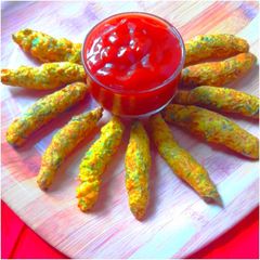 A picture of Carrot bullets.