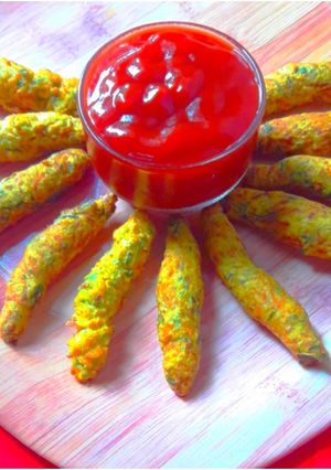 A picture of Carrot bullets.