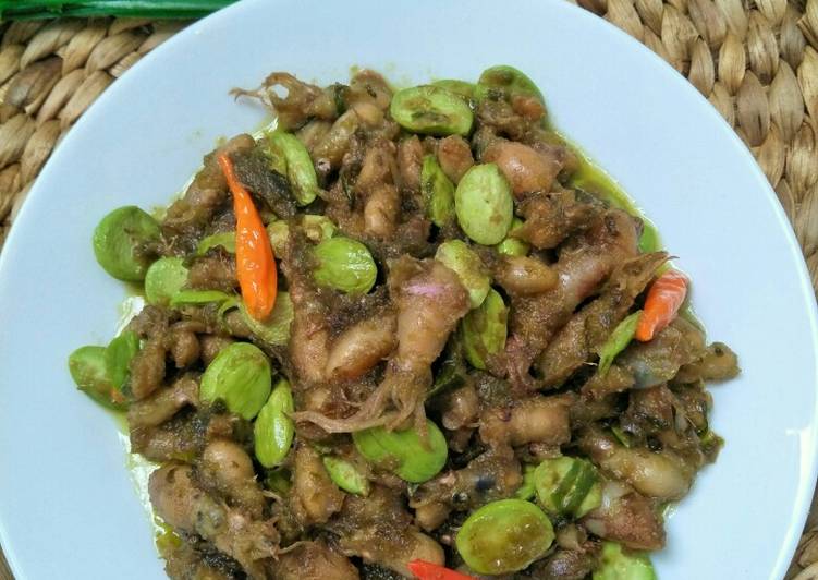 Bagaimana Membuat Sambal ijo Baby Cumi, Bisa Manjain Lidah