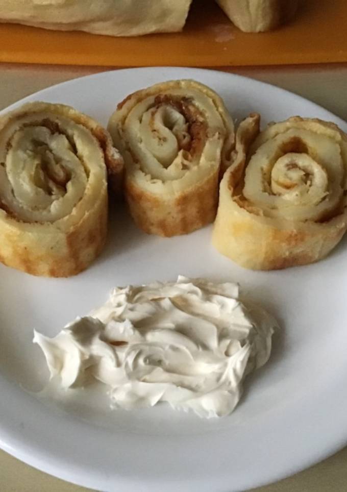 Фінський омлет з начинкою