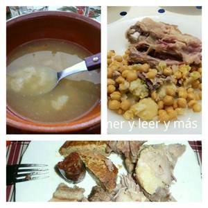 Cocido castellano en tres vuelcos
