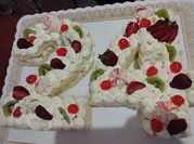 Una foto de number cake