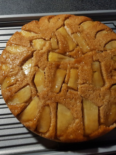 Una foto de Torta de manzana vegana🍎🌿