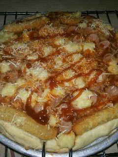 Foto resep homemade pizza