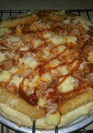 Foto resep homemade pizza