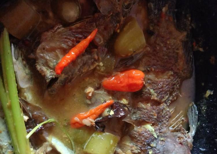 Langkah Menyiapkan Mujaer bumbu kuning Lezat