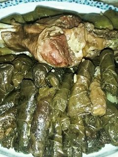 صورة لوصفة يلنجي ورق عنب وكوسا باللحمة