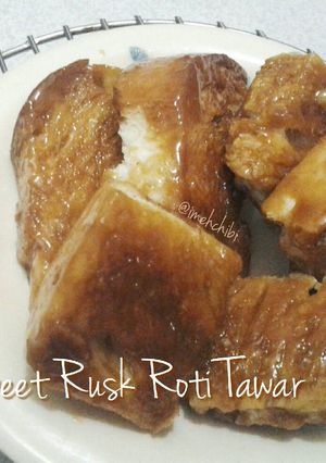 Foto resep Sweet Rusk Roti Tawar