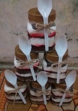 Foto resep Blackforest in jar