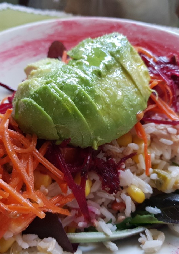 Una foto de Ensalada de reciclaje 🥗🥗🥗