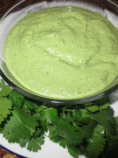 Una foto de Pesto de cilantro con Agua de Mar