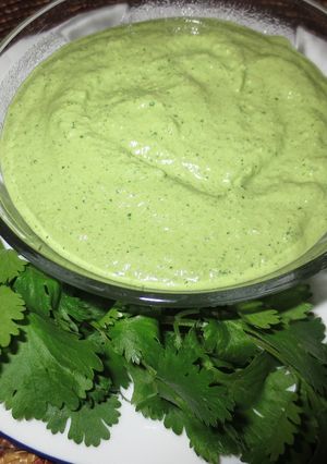 Foto principal de Pesto de cilantro con Agua de Mar