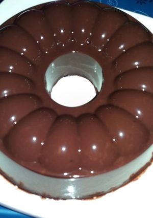 Foto resep Puding brownis ekonomis
