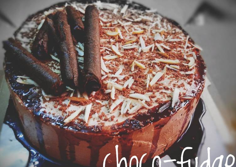 Recipe of Super Quick Homemade Choco fudge cake