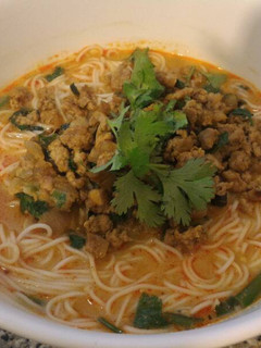A picture of Dan Dan Noodles 擔擔麵.