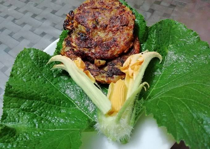 Simple Way to Prepare Homemade Pumpkin flower tikki