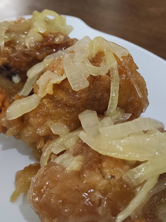 Foto resep Ayam Goreng Saus Lemon Madu
