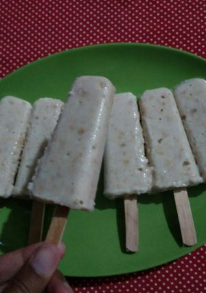 Foto resep Stik es krim biskuit