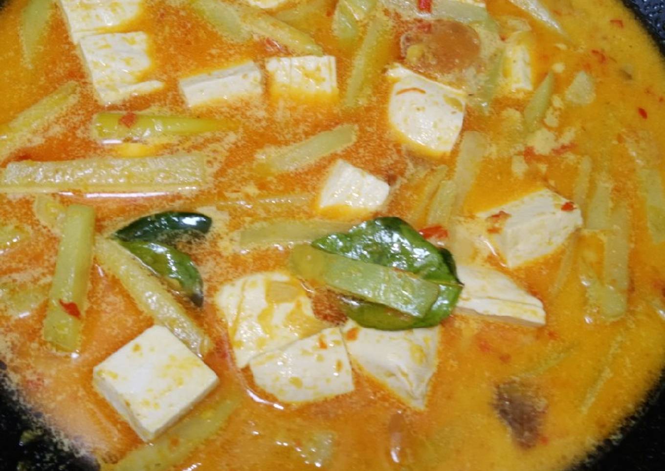 Lodeh Labu Siam dan Tahu