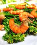 Bông Cải Vàng Xào Tôm