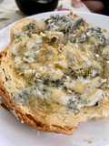 Tsoureki with Blue Cheese & Honey!