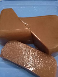Foto resep Puding roti tawar coklat