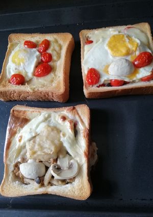 A picture of Bread Pizza.
