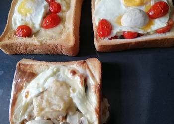 Easiest Way to Prepare Appetizing Bread Pizza