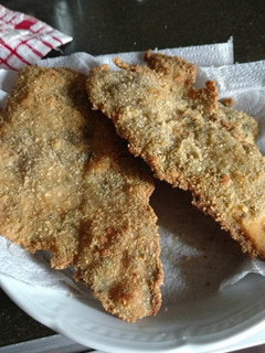 Una foto de Milanesa de pollo!