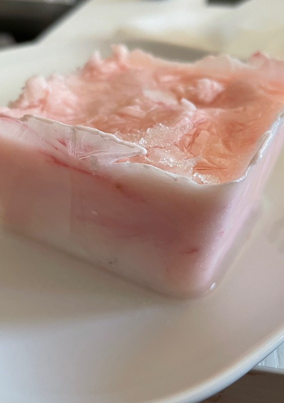 Una foto de Helado saludable con dos ingredientes el mío sabor petitsuit