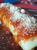 Crepes de carne molida y vegetales