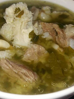 Una foto de Sopa de los chankas patasca