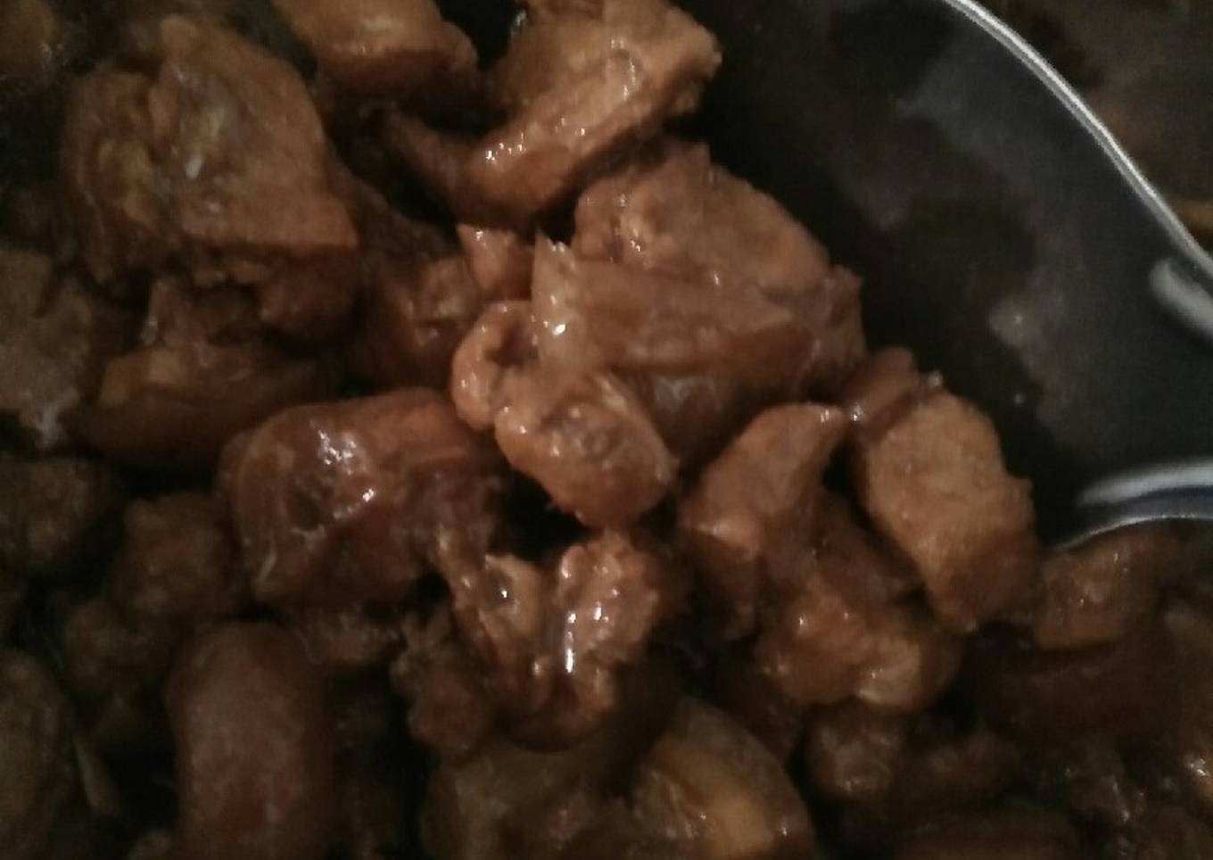 Daging Babi masak kecap