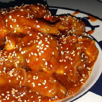 Resep Ayam Madu Wijen Oleh Fauziah Nur Jannah Cookpad