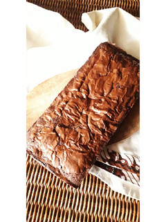 Foto resep Fudgy brownies with crusty top