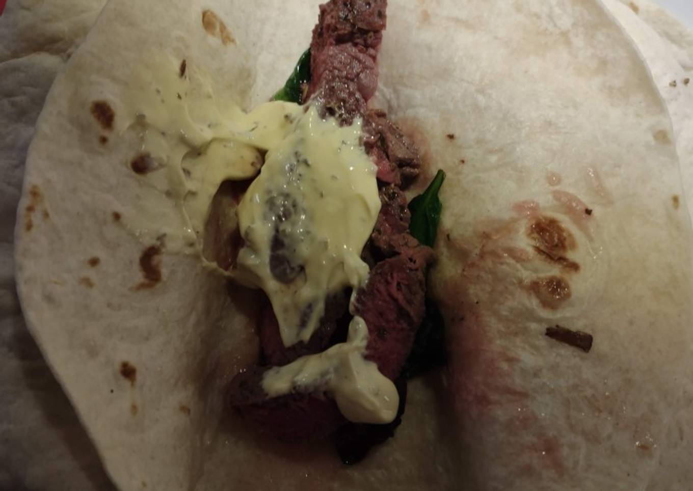 Steak Wraps #mycookbook #2flavours