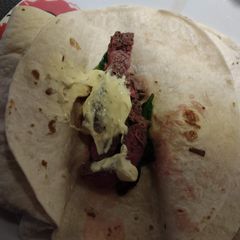 Steak Wraps #mycookbook #2flavours A picture of Steak Wraps #mycookbook #2flavours.
